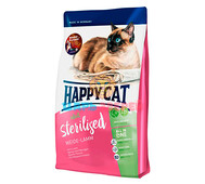 HappyCat (Хэппи Кэт) - Эдалт Стерилизат для кастрированных котов и кошек 10 кг