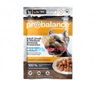Probalance (Пробаланс) - Adult Small & Medium Immuno Protection, Влажный корм для собак мелких и средних пород, пауч 85 г
