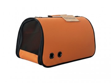 Savanna (Саванна) - Mia, Переноска тканевая для кошек и собак, 37 х 22 х 20 см, оранжевая