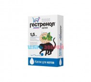 Гестренол - Капли для котов для регуляции половой охоты, упаковка 1,5 мл