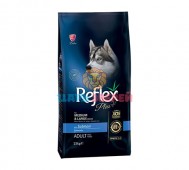 Reflex Plus (Рефлекс Плюс) - Medium Large Breed Adult Dog Food Salmon, Сухой корм для собак средних и крупных пород, с лососем, 15 кг