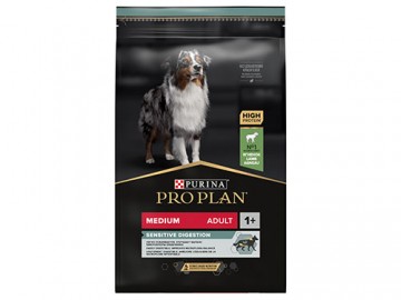 Pro Plan (Про План) - Medium Adult Sensitive Digestion, Сухой корм для взрослых собак средних пород при чувствительном пищеварении, с ягненком, 3 кг