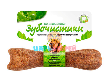 Деревенские лакомства - Зубочистики Лакомства для собак для средних пород, 95 г водоросли