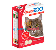 Доктор ЗОО - для кошек биотин с таурином, 90 таблеток