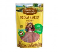 Деревенские лакомства - Лакомство для собак мясная нарезка с олениной, 90 г