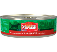 Четвероногий Гурман - «Мясное ассорти» с говядиной для собак, 100 г