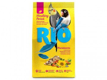RIO (РИО) - Корм для средних попугаев в период линьки, 500 г