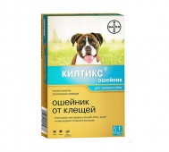 Bayer (Баер) - Kiltix, Килтикс, ошейник от блох для средних собак, 48 см