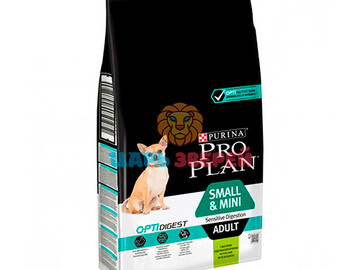 Pro Plan (Про План) - Adult Small &Mini Sensitive Digestion для собак мелких пород с чувствительным пищеварением, ягненок и рис, 7 кг