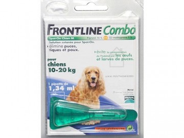 Frontline (Фронтлайн) - Спотон для собак 10-20 кг М (1,34 мл) упаковка 1 пипетка