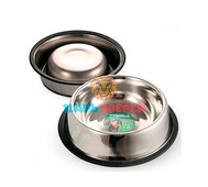 Triol (Триол) - Миска металлическая с резинкой для кошек и собак, 0.2 л