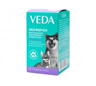 VEDA (ВЕДА) - Неоферон, Пребиотик с фитокомплексом для иммунитета для кошек и собак, 20 таблеток