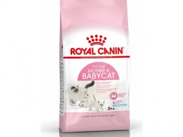 Royal Canin (Роял Канин) - Mother & Babycat, Сухой корм для беременных, кормящих и котят от 1 до 4 месяцев, 400 г