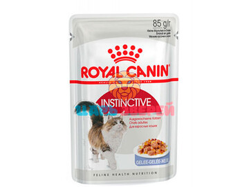 Royal Canin (Роял Канин) - Instinctive in Jelly, кусочки в желе для кошек, профилактика МКБ, пауч 85 г