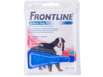 Frontline (Фронтлайн) - Спотон для собак 40-60 кг XL (4,02 мл) упаковка 1 пипетка