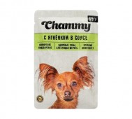 Chammy (Чамми) - Влажный корм для собак, ягненок в соусе, пауч 85 г