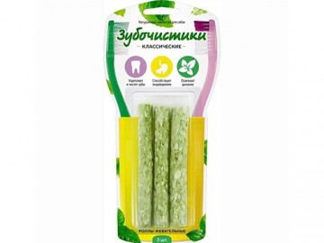 Деревенские лакомства - Лакомства для собак Ролы жевательные, упаковка 3 шт