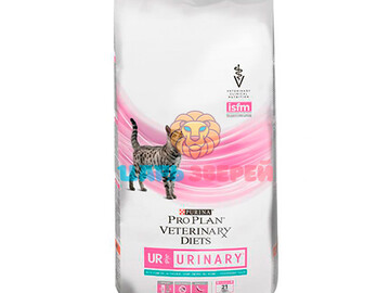 Pro Plan (Про План) - Vet Feline UR ST/OX Urinary, ​Диетический корм при заболеваниях мочевыводящих путей у кошек, 1,5 кг