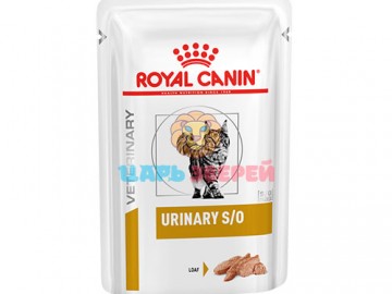 Royal Canin (Роял Канин) - Urinary SO Feline лечебный корм для кошек с мочекаменной болезнью с курицей, пауч 85 г