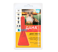 Api-San (Апи Сан) - Капли на холку Дана Ультра для собак и щенков 10-20 кг, 1x1,6 мл