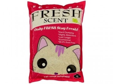 Fresh Scent (Фреш Сцент) - Комкующийся наполнитель с ароматом лимона, упаковка 10 л (8 кг)