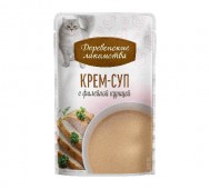 Деревенские лакомства - Лакомство для кошек Крем-суп с филейной курицей, 35 г (штучно)