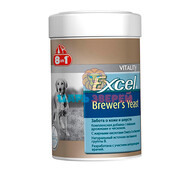 8in1 (8в1) - Excel BREWERS Yeast with Garlic, Эксель пивные дрожжи, упаковка 140 таблеток