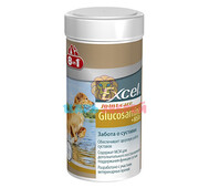 8in1 (8в1) - Excel Glucosamine, Эксель Глюкозамин +MSM для собак, 55 таблеток