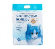 Сибирская кошка - Элитный, силикагелевый наполнитель, 16 л