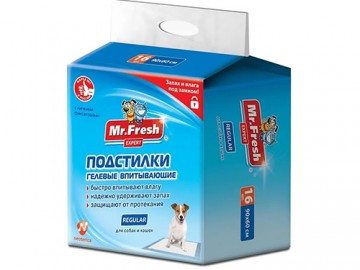 Mr.Fresh (Мистер Фреш) - Regular пеленки 60x90 см, упаковка 16 шт