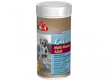 8in1 (8в1) - Excel Multi Vitamin Adult, Мультивитамины для взрослых собак, 70 таблеток
