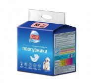 Cliny (Клини) - Подгузники для собак и кошек 5-10 кг M, упаковка 9 шт