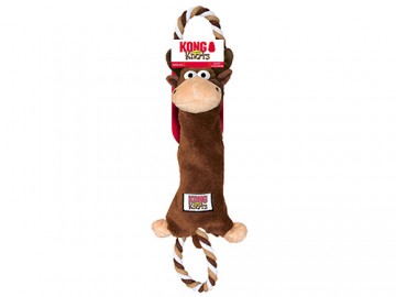 KONG (Конг) - Tugger Knots Moose S, Игрушка для собак, 31 см