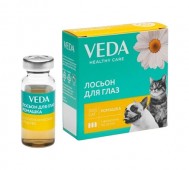 VEDA (ВЕДА) - Лосьон для глаз «Ромашка» при наличии гнойных выделений, упаковка 3 флакона по 10 мл