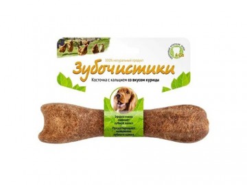 Деревенские лакомства - Зубочистики Лакомства для собак для средних пород, 95 г Курица