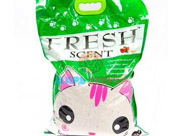 Fresh Scent (Фреш Сцент) - Комкующийся наполнитель с ароматом яблока, упаковка 10 л (8 кг)