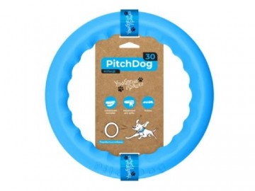 COLLAR (Коллар) - Кольцо для апортировки PitchDog, 28 см, голубой