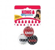 KONG (Конг) - Signature Sport M, Мяч для собак, 6 см, 3 шт