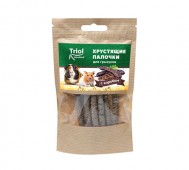 Triol (Триол) - Standard, Лакомство хрустящие палочки для грызунов с кэробом, 30 г