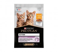 Pro Plan (Про План) - Kitten Healthy Start, влажный корм для котят с курицей в желе, пауч 85 г
