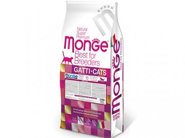Monge (Монже) - Indoor Cat, Сухой корм для кошек, живущих дома, 10 кг