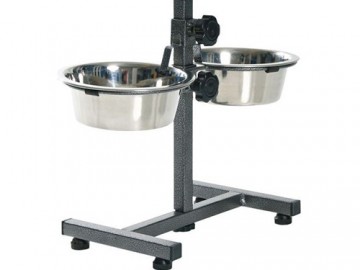 Дарэлл - Миска с регулируемой подставкой, 2 X 2,0 л