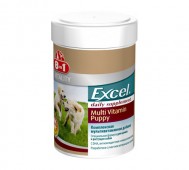 8in1 (8в1) - Excel Multi Vitamin Puppy, Мультивитамины для щенков, 100 таблеток