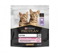 Pro Plan (Про План) - Kitten Delicate Digestion, Деликейт Дайджестшен, Сухой корм для котят с чувствительным пищеварением с индейкой, 400 г