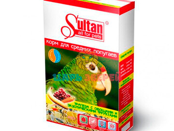 Sultan (Султан) - корм для средних попугаев 400 г