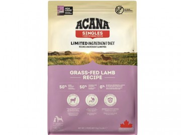 Acana (Акана) - Grass-Fed Lamb, Беззерновой корм для собак всех пород, с ягненком и яблоком, 11,4 кг