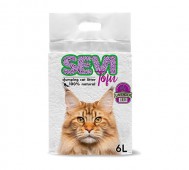 SEVI (СЭВИ) - Тофу комкующийся наполнитель с ароматом лаванды, 6 л (2,5 кг)