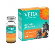 VEDA (ВЕДА) - Лосьон для глаз «Календула» при наличии гнойных выделений, упаковка 3 флакона по 10 мл