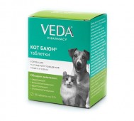 VEDA (ВЕДА) - КОТ БАЮН, Таблетки для корректировки нарушений поведения кошек и собак, 50 таблеток