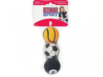 KONG (Конг) - Теннисный мячик для собак Sport M, 3 шт